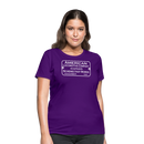 ALCO Builder's Plate - Women's T-Shirt - purple