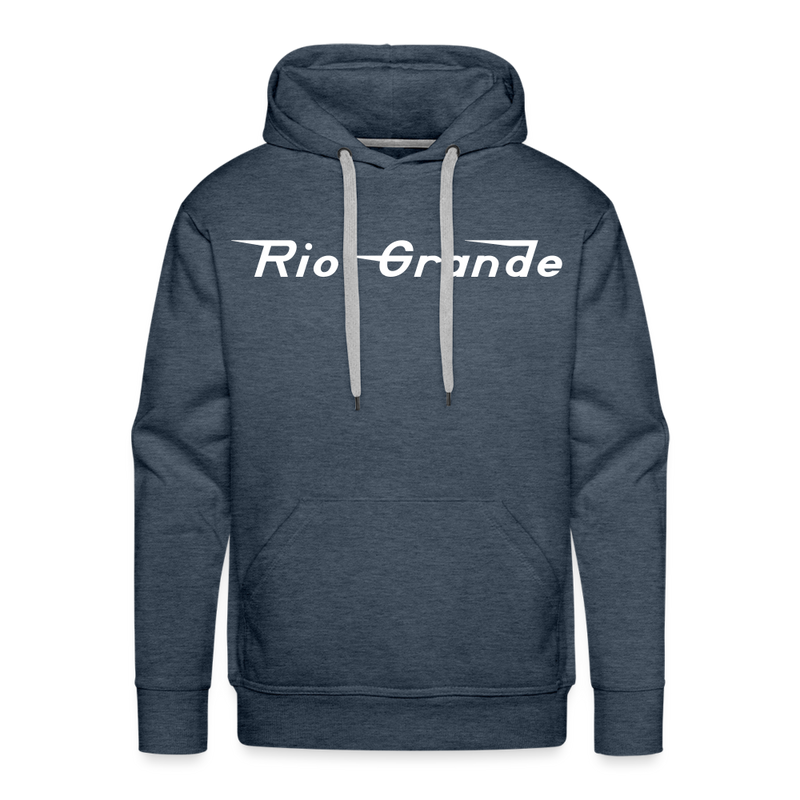 Rio Grande - Men’s Premium Hoodie - heather denim