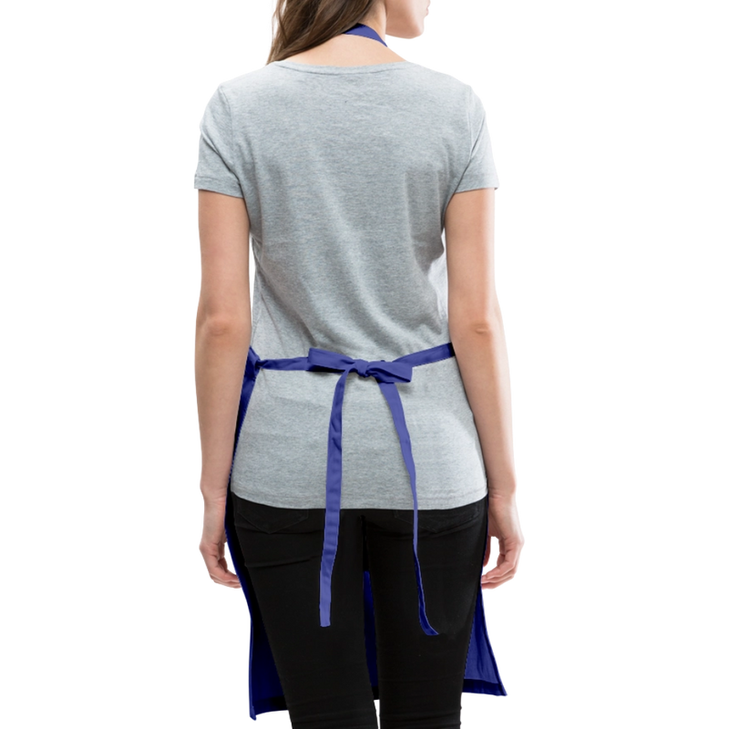 The Katy Serves the Southwest Well - Adjustable Apron - royal blue