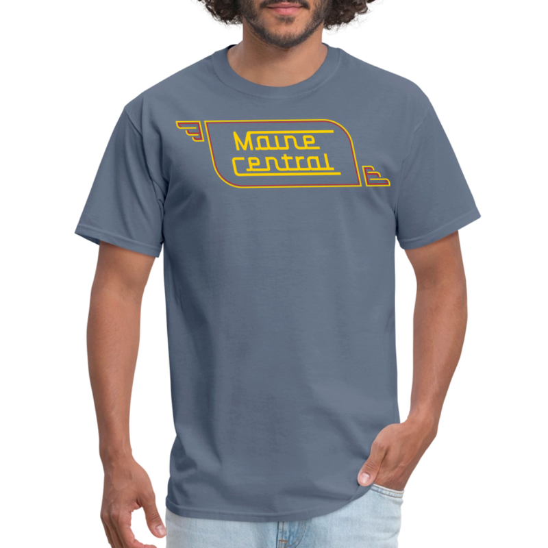 Maine Central Logo - Unisex Classic T-Shirt - denim