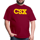 CSX - Unisex Classic T-Shirt - burgundy
