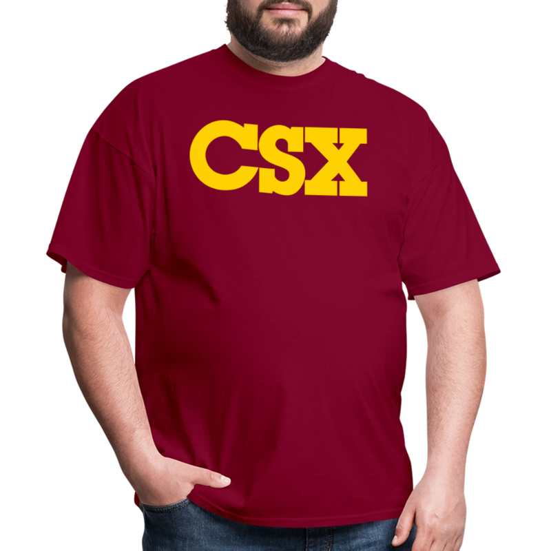CSX - Unisex Classic T-Shirt - burgundy