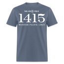 Missouri Pacific Lines Cab Info - Unisex Classic T-Shirt - denim