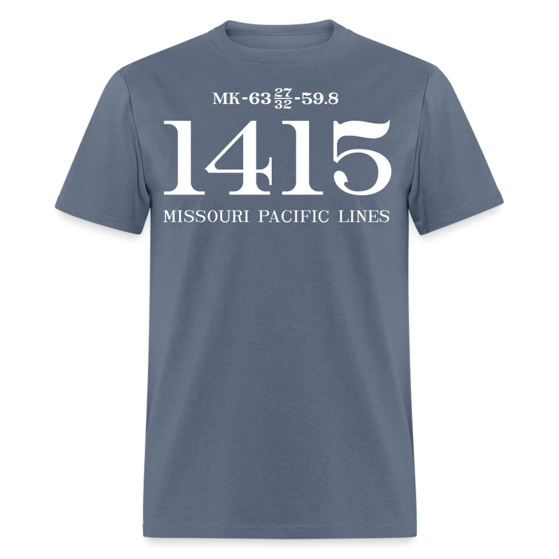 Missouri Pacific Lines Cab Info - Unisex Classic T-Shirt - denim