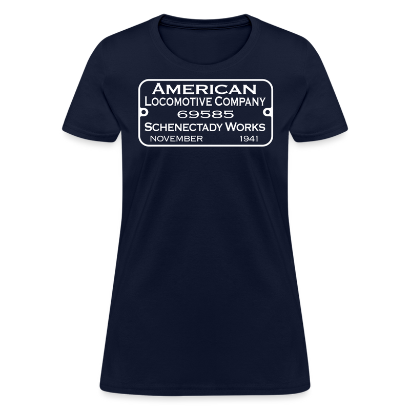 ALCO Builder's Plate - Women's T-Shirt - navy