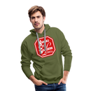 Kansas City Southern Lines - Men’s Premium Hoodie - olive green