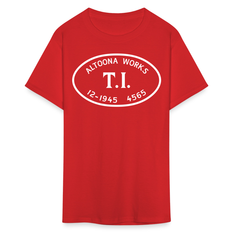 Altoona Works PRR T1 Builder's Plate - Unisex Classic T-Shirt - red