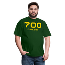 SP&S 700 Cab Info - Unisex Classic T-Shirt - forest green