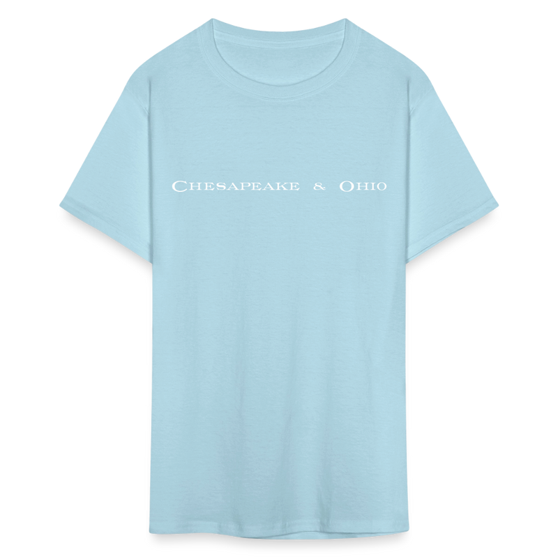 Chesapeake & Ohio - Unisex Classic T-Shirt - powder blue