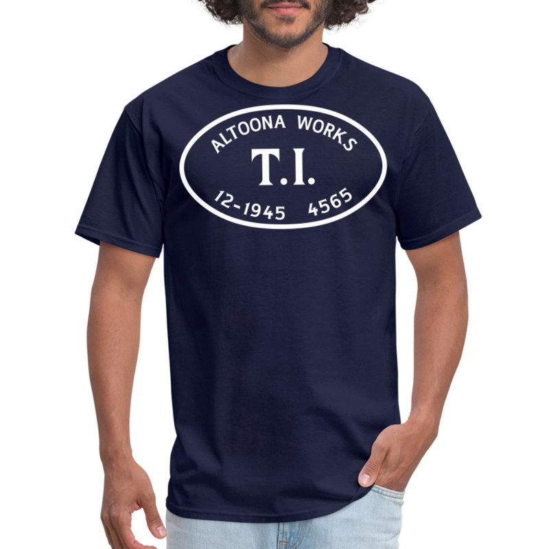 Altoona Works PRR T1 Builder's Plate - Unisex Classic T-Shirt - navy