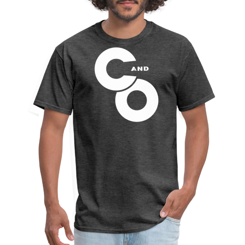 C and O Logo - Unisex Classic T-Shirt - heather black