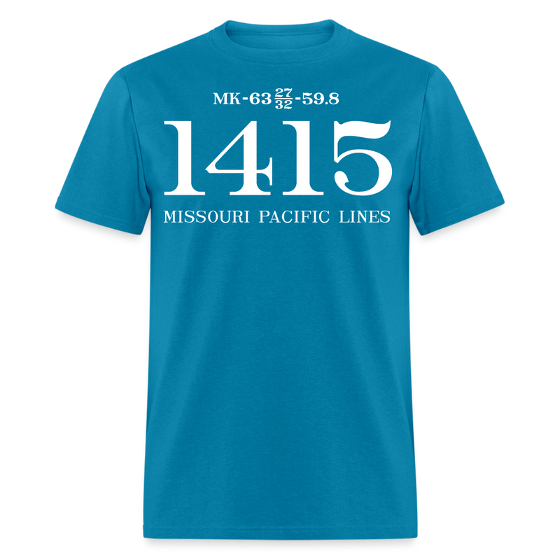 Missouri Pacific Lines Cab Info - Unisex Classic T-Shirt - turquoise