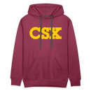 CSX - Men’s Premium Hoodie - burgundy