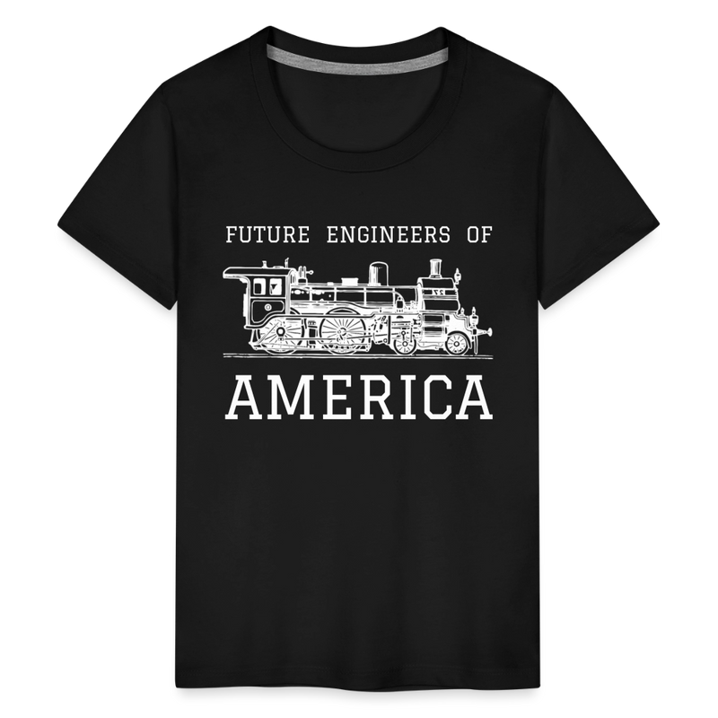 Future Engineers of America - Kids' Premium T-Shirt - black