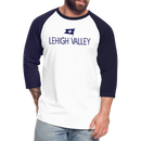 Lehigh Valley - Baseball T-Shirt - white/navy