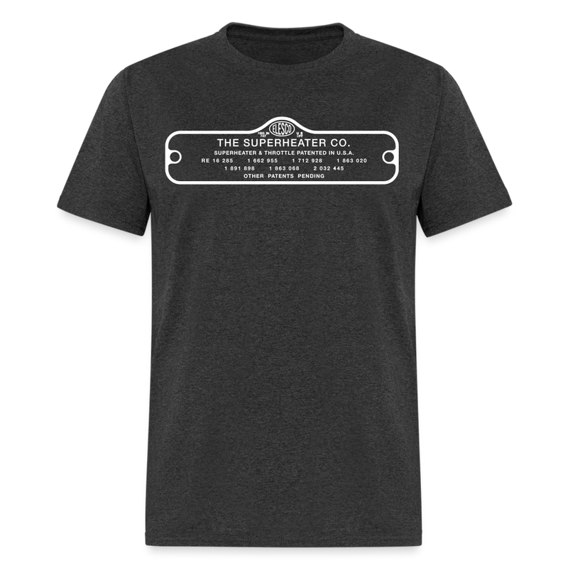 The Superheater Co Contoured - Unisex Classic T-Shirt - heather black