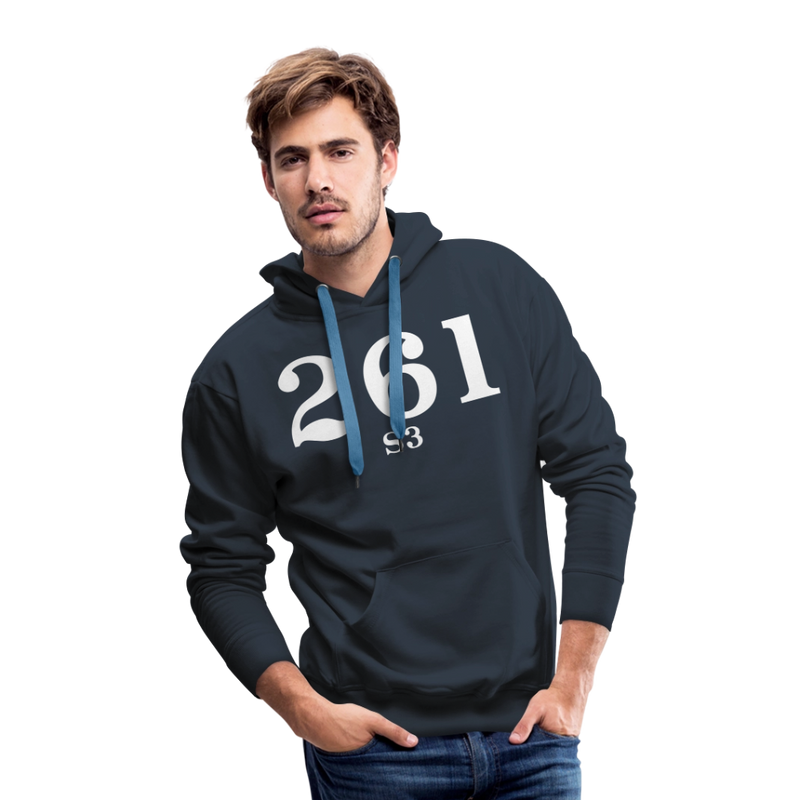 Milwaukee Road S3 Cab Info - Men’s Premium Hoodie - navy