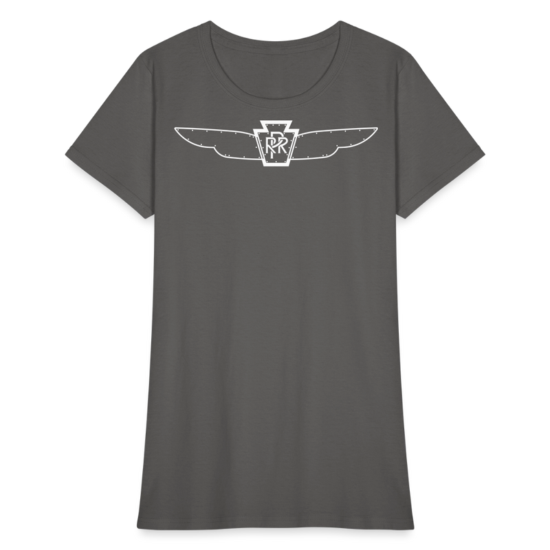 Pennsylvania Streamlined K4 Wings Herald - Women's T-Shirt - charcoal