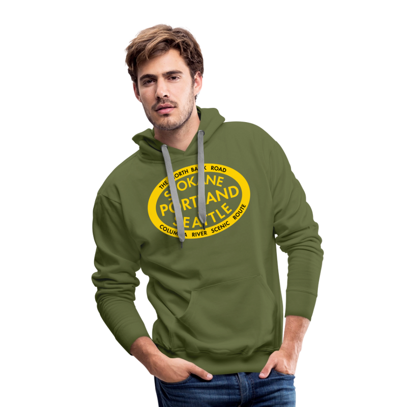 SP&S - Men’s Premium Hoodie - olive green