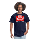 Rock Island Logo - Unisex Classic T-Shirt - navy