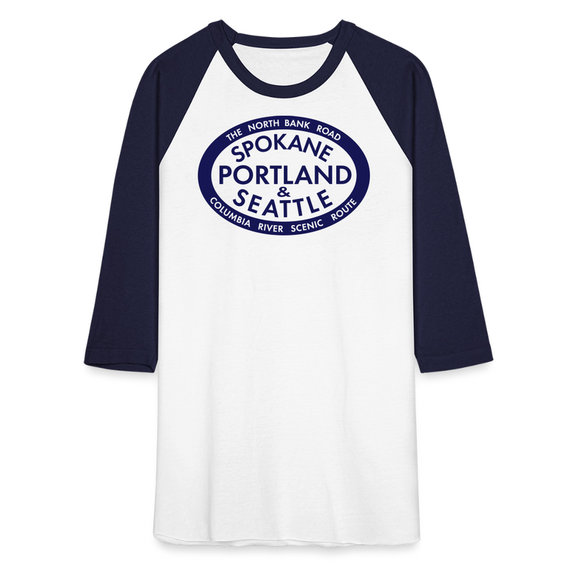 SP&S - Baseball T-Shirt - white/navy