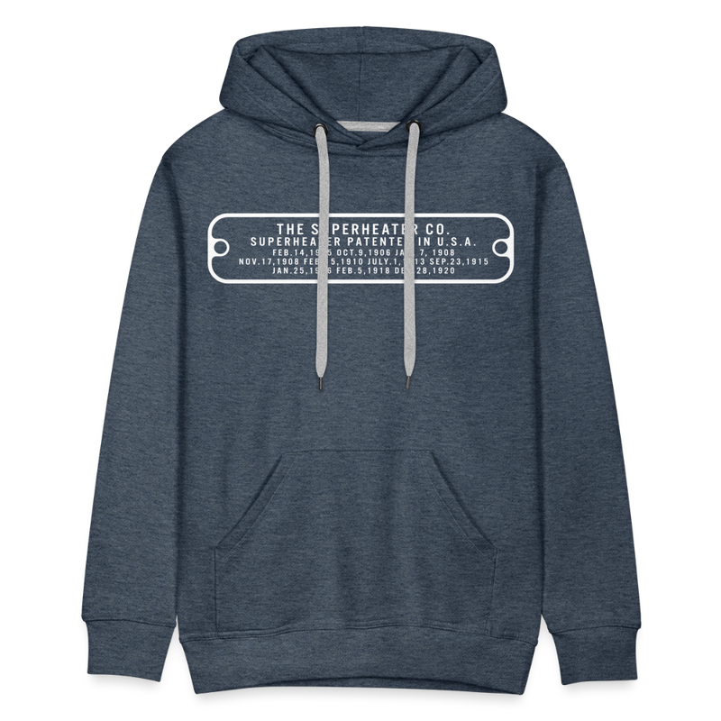 The Superheater Co - Men’s Premium Hoodie - heather denim