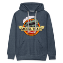 Model Train Stuff - Men’s Premium Hoodie - heather denim