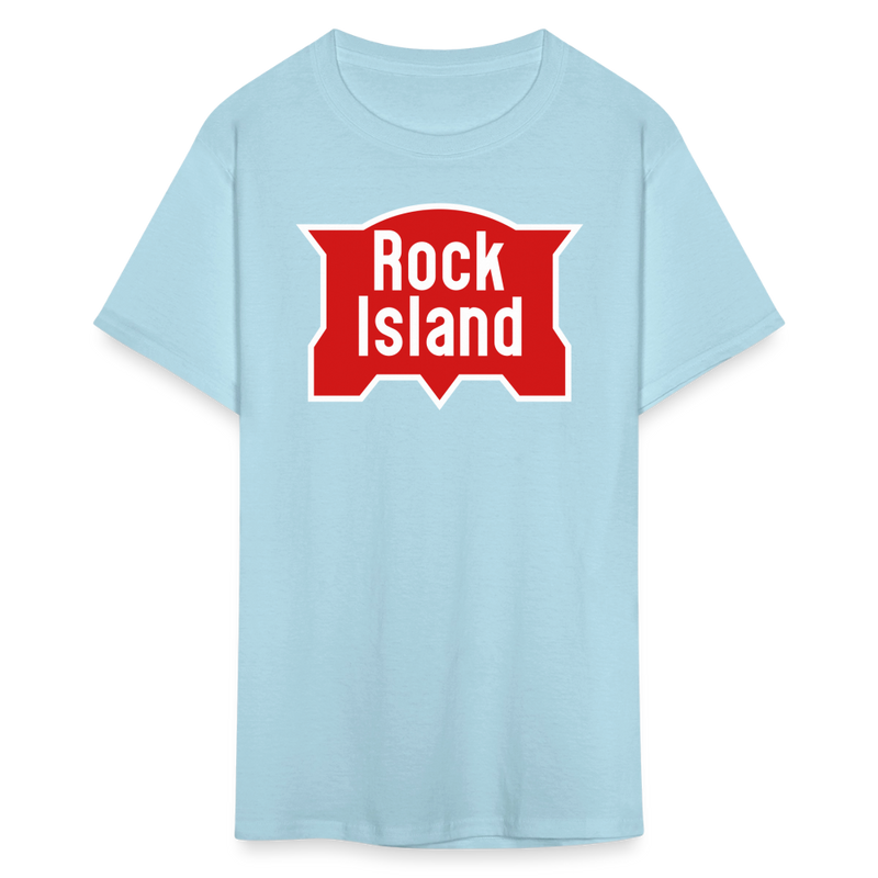 Rock Island Logo - Unisex Classic T-Shirt - powder blue
