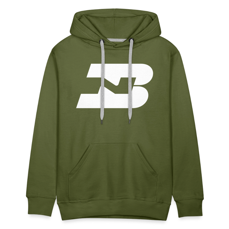 Burlington Northern - Men’s Premium Hoodie - olive green