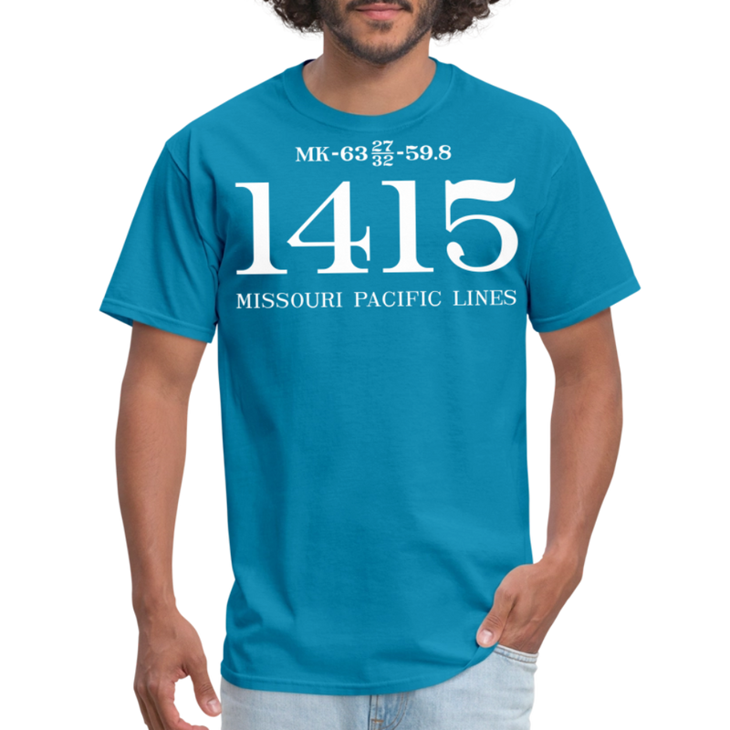 Missouri Pacific Lines Cab Info - Unisex Classic T-Shirt - turquoise