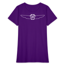 Pennsylvania Streamlined K4 Wings Herald - Women's T-Shirt - purple