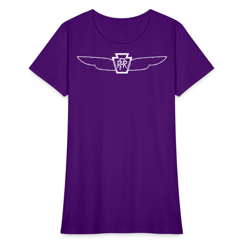 Pennsylvania Streamlined K4 Wings Herald - Women's T-Shirt - purple