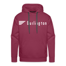 Burlington - Men’s Premium Hoodie - burgundy