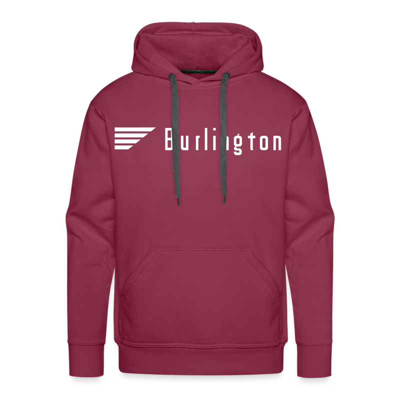 Burlington - Men’s Premium Hoodie - burgundy