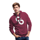 C and O Logo - Men’s Premium Hoodie - burgundy