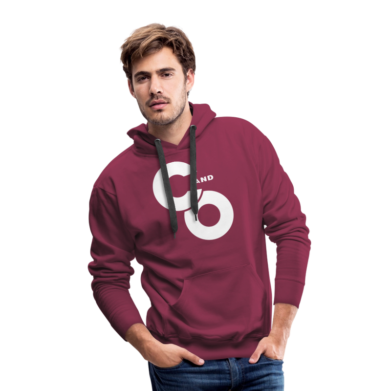 C and O Logo - Men’s Premium Hoodie - burgundy