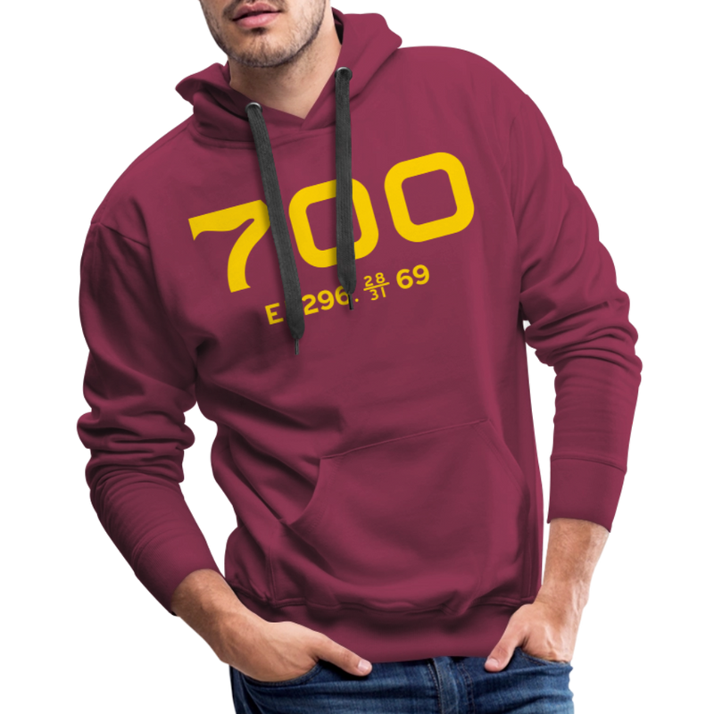 SP&S 700 Cab Info - Men’s Premium Hoodie - burgundy