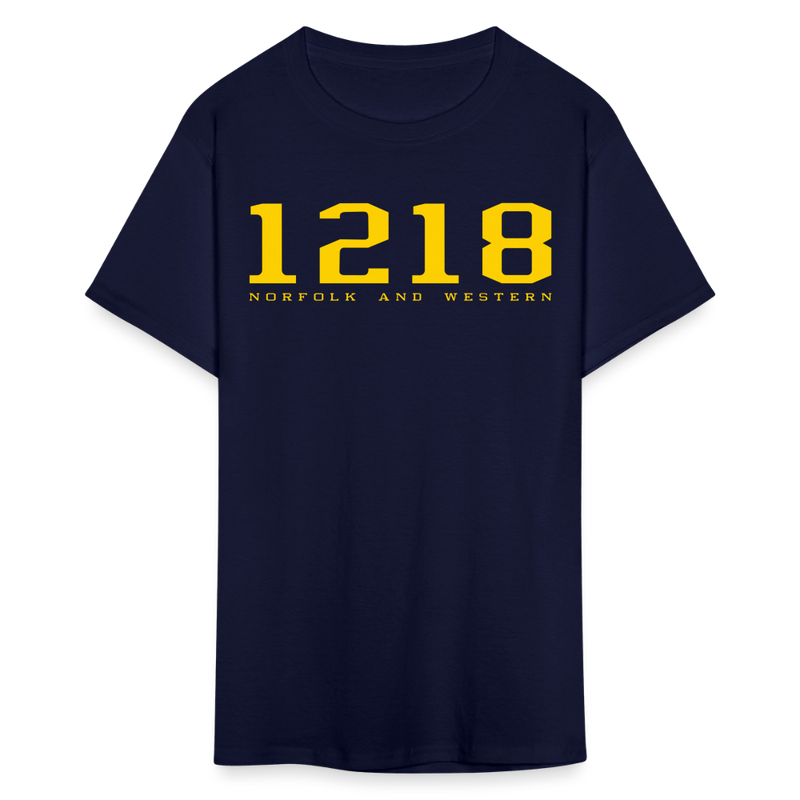 Norfolk and Western 1218 - Unisex Classic T-Shirt - navy