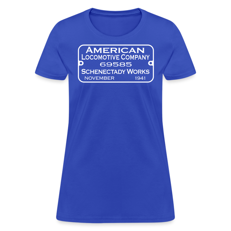 ALCO Builder's Plate - Women's T-Shirt - royal blue