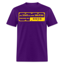 Pennsylvania T1 5505 Plate - Unisex Classic T-Shirt - purple
