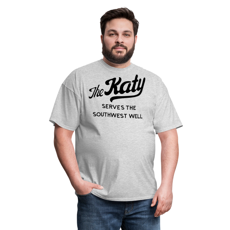 The Katy Serves the Southwest Well Light - Unisex Classic T-Shirt - heather gray