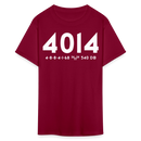 Union Pacific Big Boy Cab Info - Unisex Classic T-Shirt - burgundy