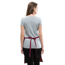 The Katy Serves the Southwest Well - Adjustable Apron - burgundy