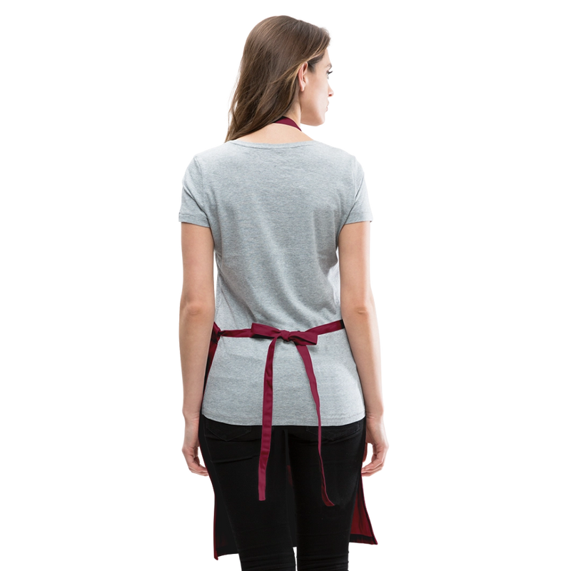 The Katy Serves the Southwest Well - Adjustable Apron - burgundy