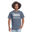 Train Geek - Unisex Classic T-Shirt - denim