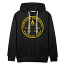 Norfolk & Western Class A Builder's Plate - Men’s Premium Hoodie - charcoal grey