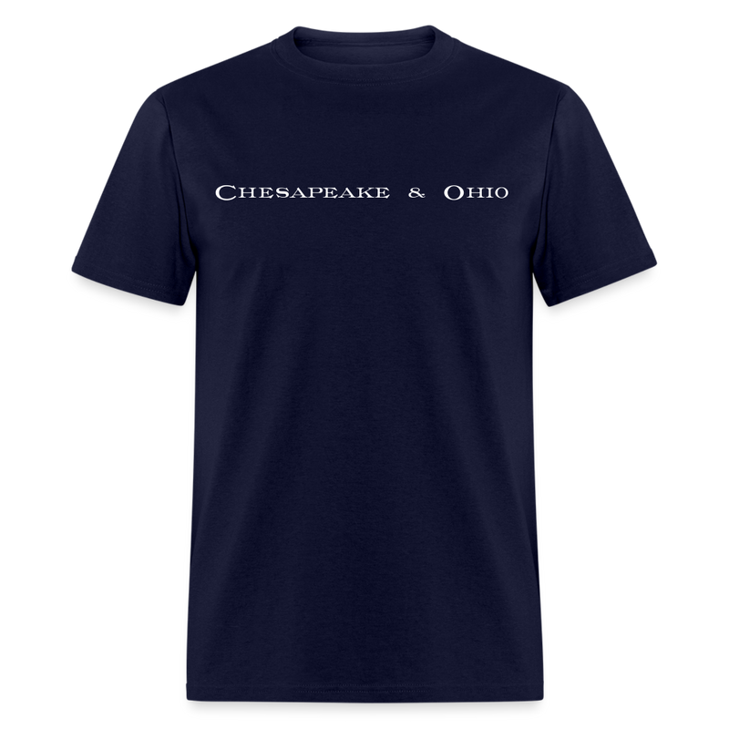 Chesapeake & Ohio - Unisex Classic T-Shirt - navy