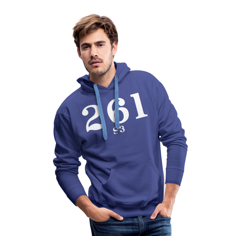 Milwaukee Road S3 Cab Info - Men’s Premium Hoodie - royal blue