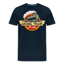 Model Train Stuff - Men's Premium T-Shirt - deep navy