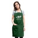 The Katy Serves the Southwest Well - Adjustable Apron - forest green